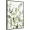 Greetings to the Morning II (Floral) by Asia Jensen 16-in. W x 23-in. H. Canvas Wall Art Print Framed in Grey